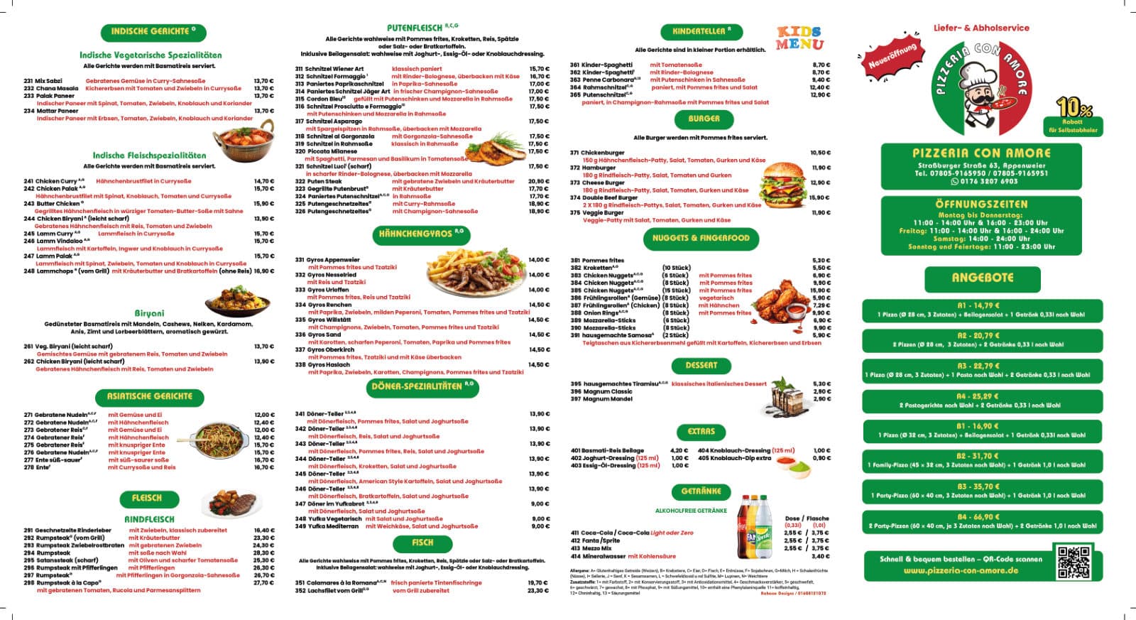 Flyer Con Amore für Con Amore (Italienisch)